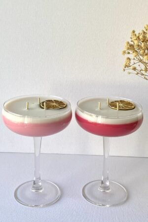 Set de două lumânări cocktail