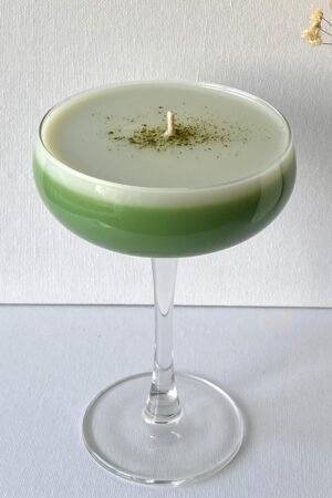 Lumânare Cocktail Matcha Martini
