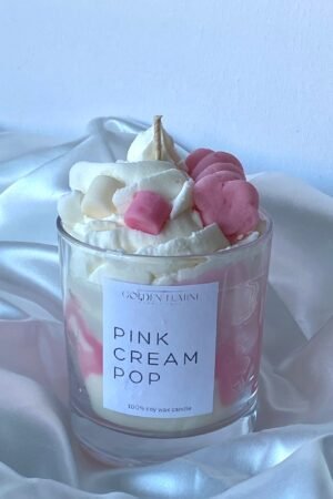 Lumânare Pink Cream Pop