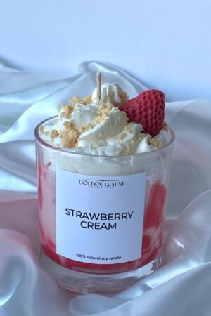 Lumânare Strawberry Cream