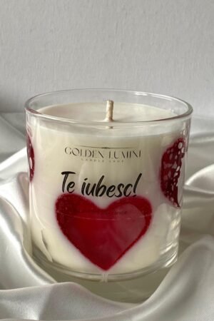 Lumânare TE IUBESC!