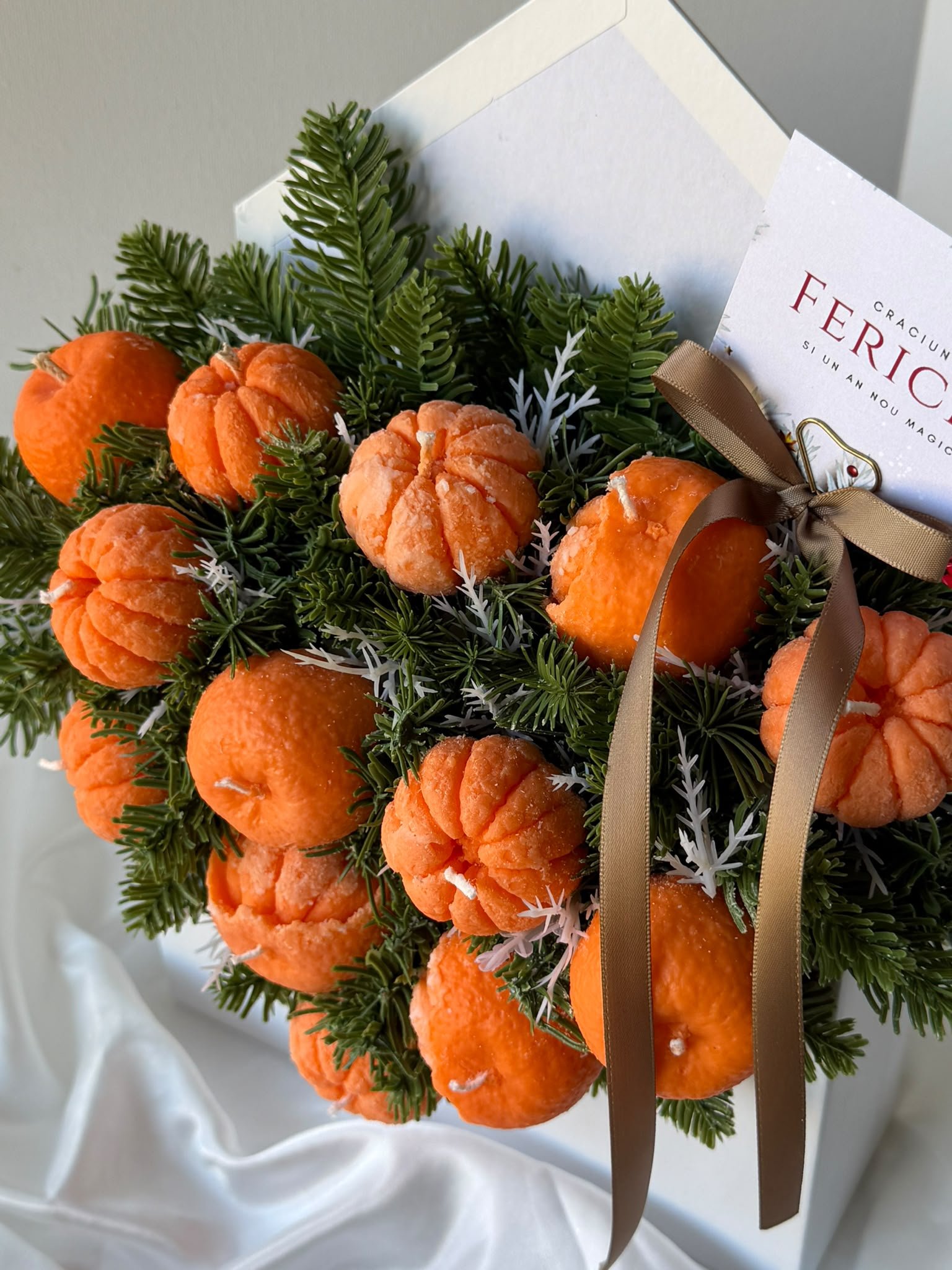 Aranjament din ceara Mandarin Christmas - imagine 2
